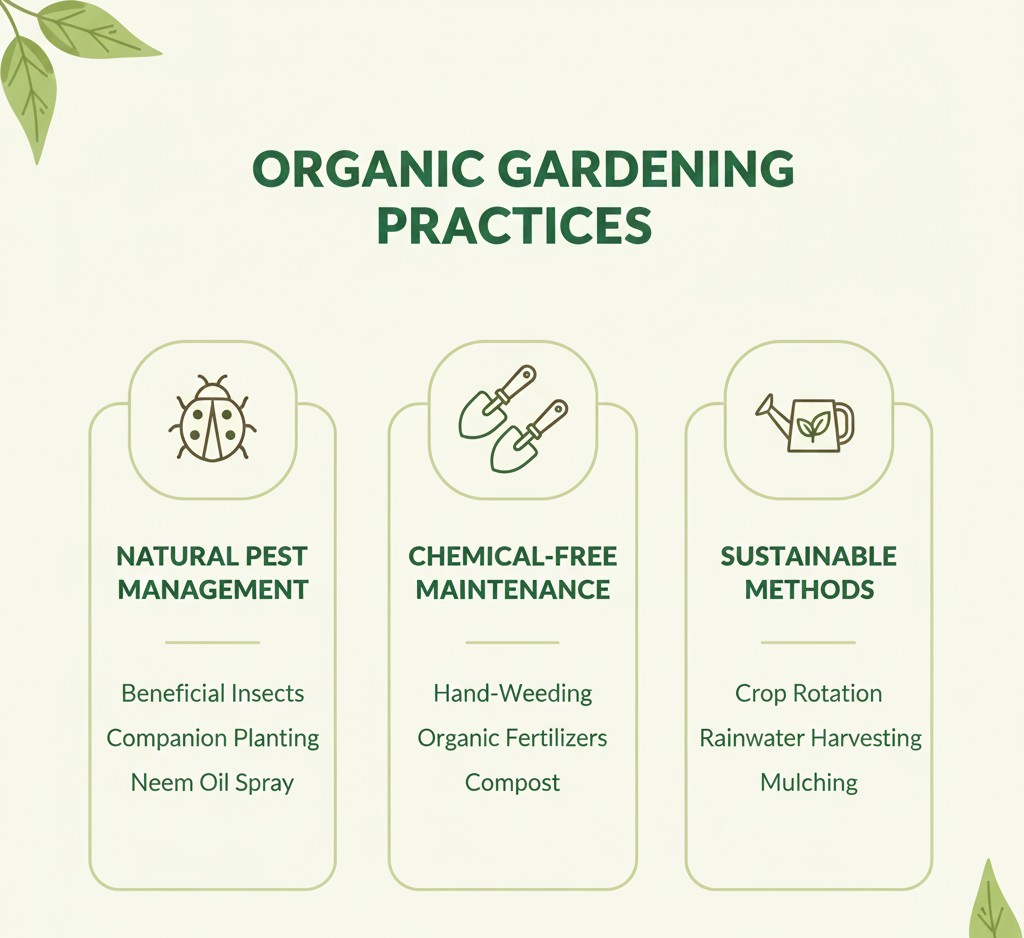 Organic gardening methods
