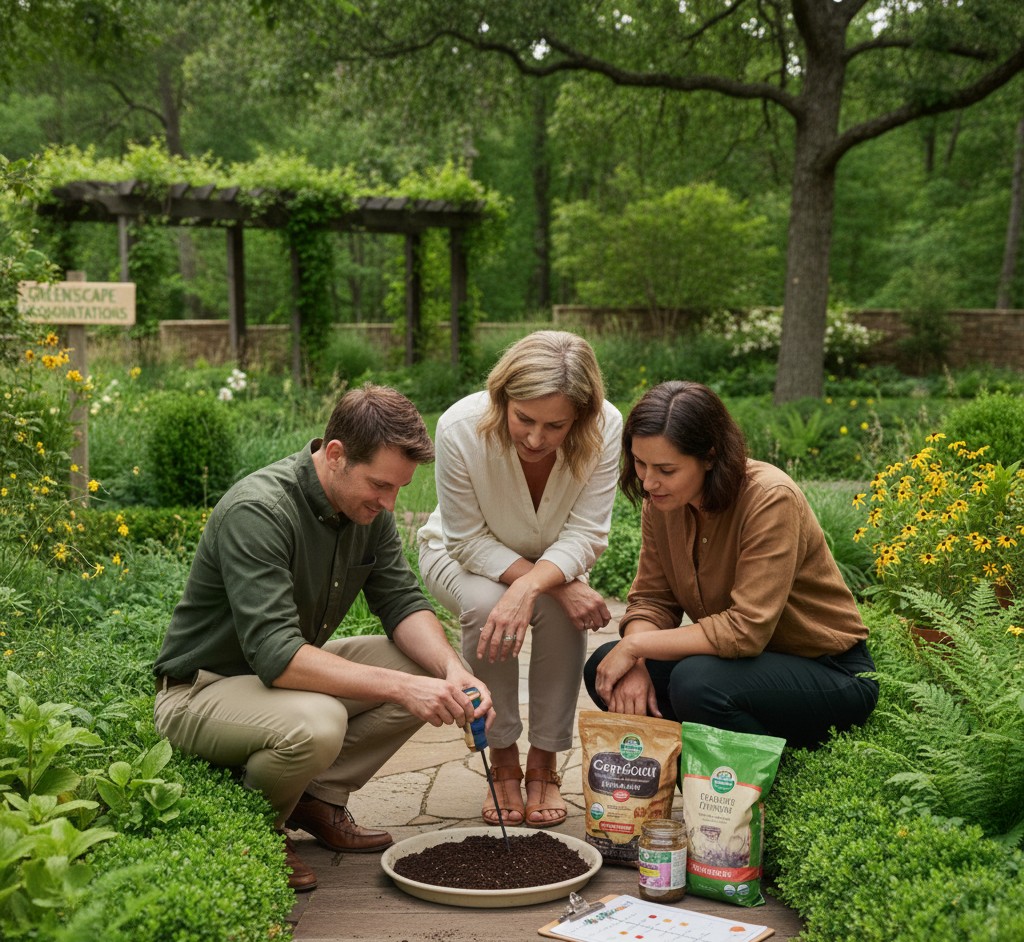 Improving garden soil
